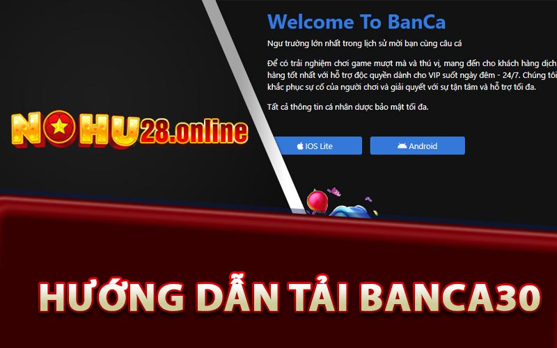 Hướng Dẫn Tải Banca30