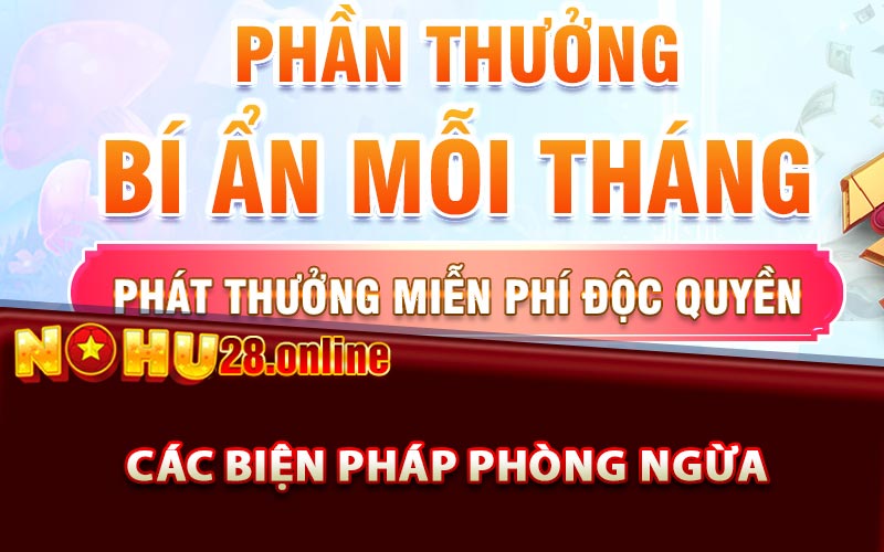 Các biện pháp phòng ngừa