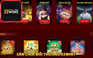 Sân chơi đổi thưởng 33Win1